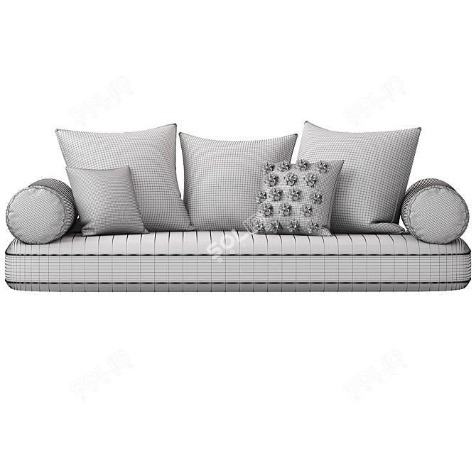 Decorative Pillow Set 3D model image 3