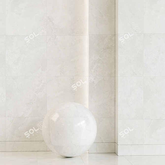 River Marble Stone Collection 3D model image 5