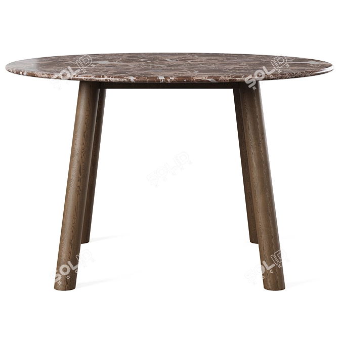 Rowico Home Taransay Dining Set 3D model image 3