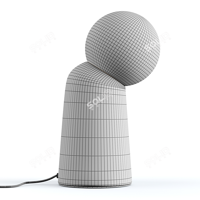 Bolado Table Lamp, Compact Design 3D model image 5