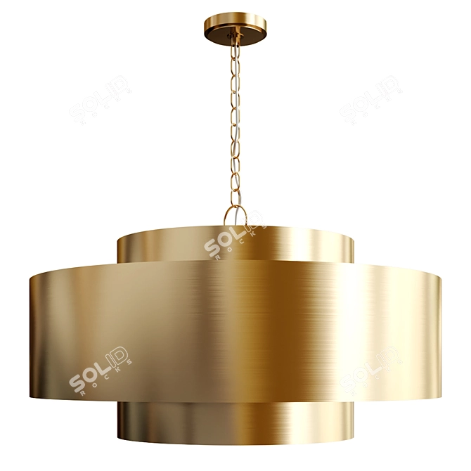 Modern Capital Lighting Jude Pendant 3D model image 1