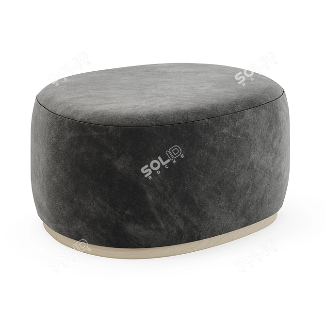 Desiron Small Ottoman Furniture 3D model image 4