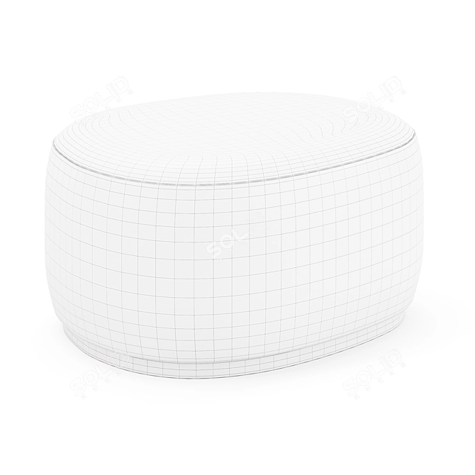 Desiron Small Ottoman Furniture 3D model image 5