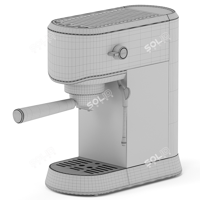 SUNBEAM Compact Barista - Innovative Espresso Machine 3D model image 7