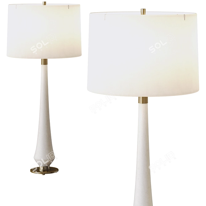 Modern Marille Table Lamp 3D 3D model image 1