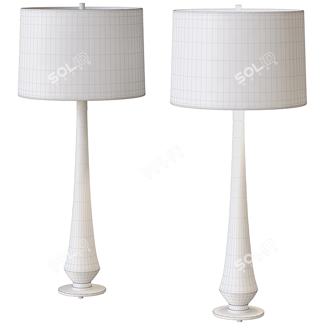 Modern Marille Table Lamp 3D 3D model image 3