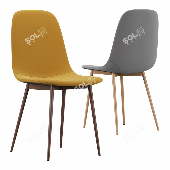 JonStrup Dining Chair Multi-Color 3D model image 1