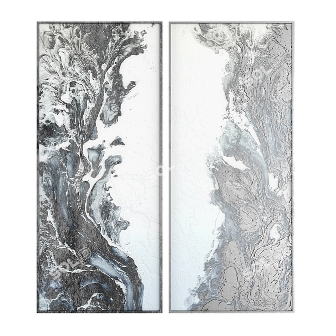 Art Compilation Book 3D model image 2