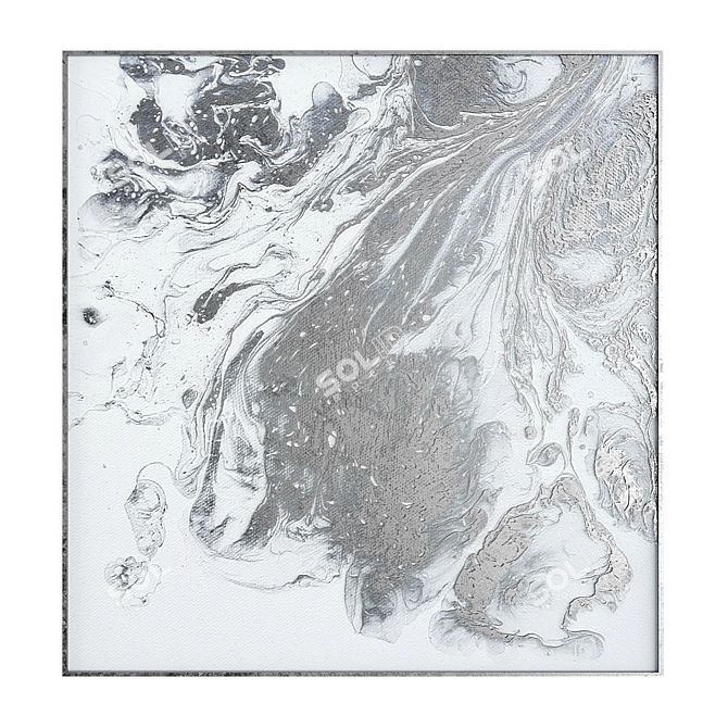 Art Compilation Book 3D model image 3