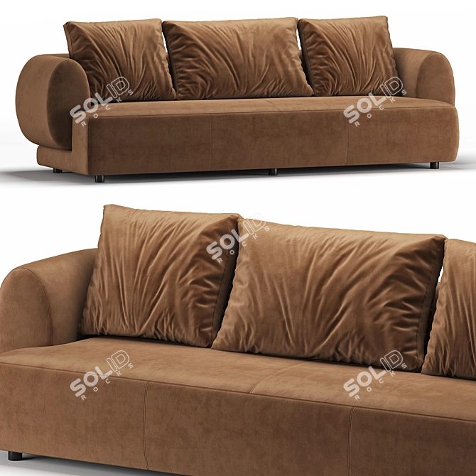 Sicis Botero Sofa 3-Seater 3D model image 1