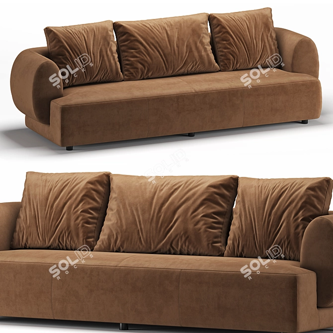 Sicis Botero Sofa 3-Seater 3D model image 2