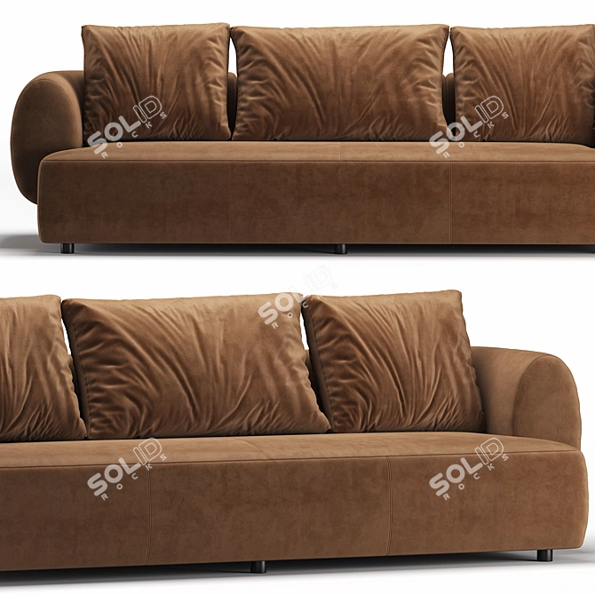 Sicis Botero Sofa 3-Seater 3D model image 3