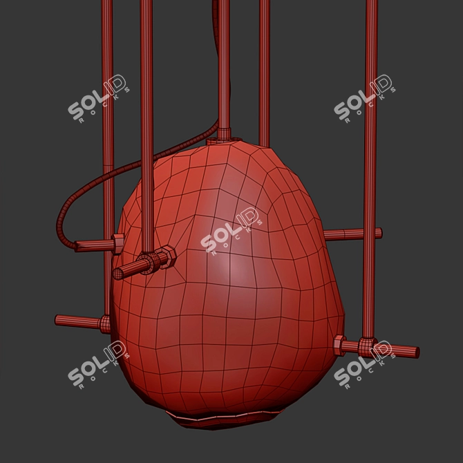 Luxury Vincenzo De Cotiis Chandelier 3D model image 3