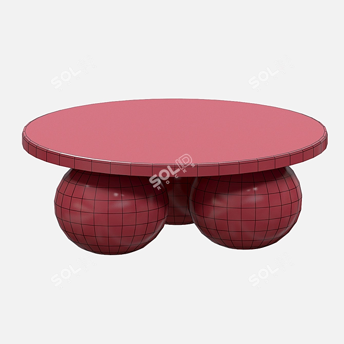 Sleek Miro Moreno Coffee Table 3D model image 2