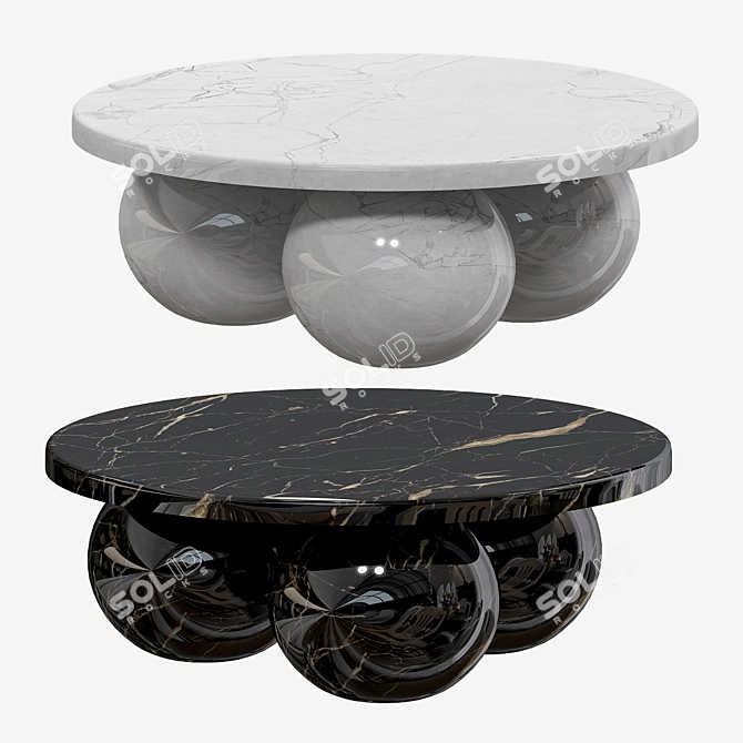 Sleek Miro Moreno Coffee Table 3D model image 3