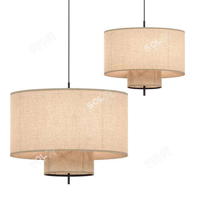 Modern Design Lamp: ANDREAN 3D model image 1