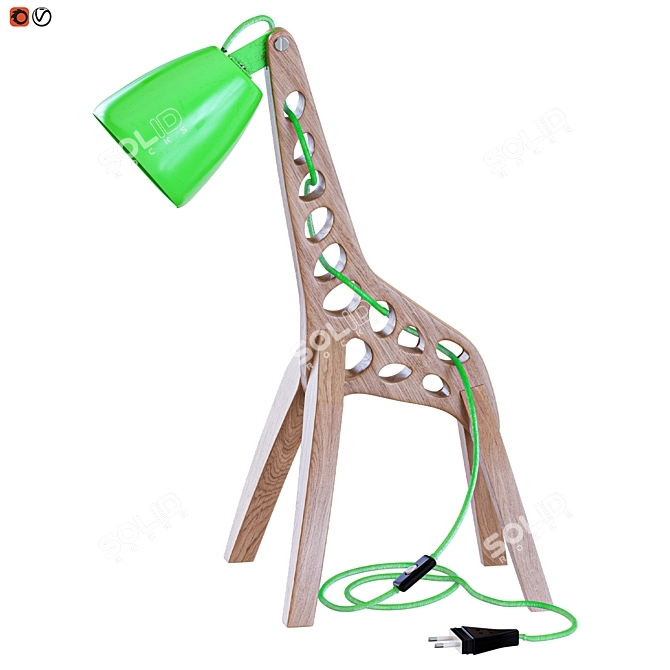 Sleek Leanter Giffy Lamp 2015 3D model image 5