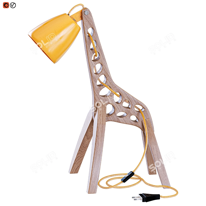 Sleek Leanter Giffy Lamp 2015 3D model image 6