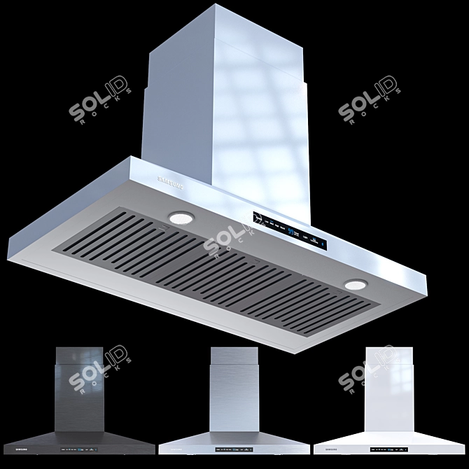 Samsung Bespoke Kitchen Appliance Set 3D model image 5