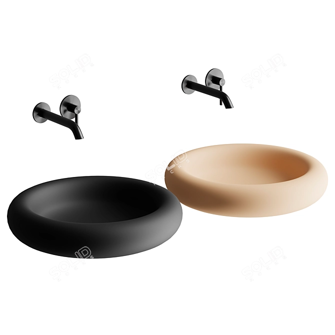 INBANI EASE Sink by NOTE Design 3D model image 2