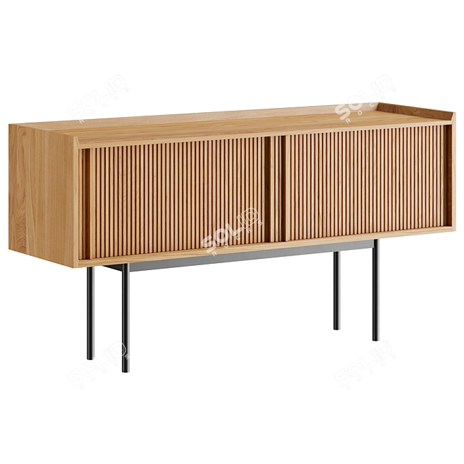 SIPARIO Living Room Console 3D model image 2