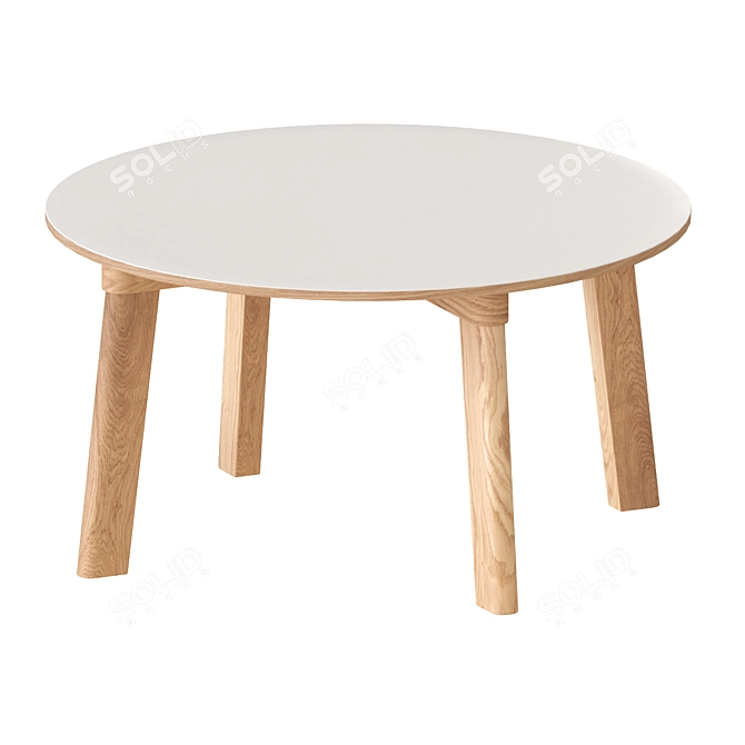 Scandinavian Style Coffee Tables 3D model image 3