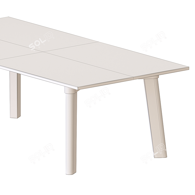 Scandinavian Style Coffee Tables 3D model image 6