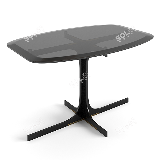 Stylish Janus Tables Set 3D model image 2