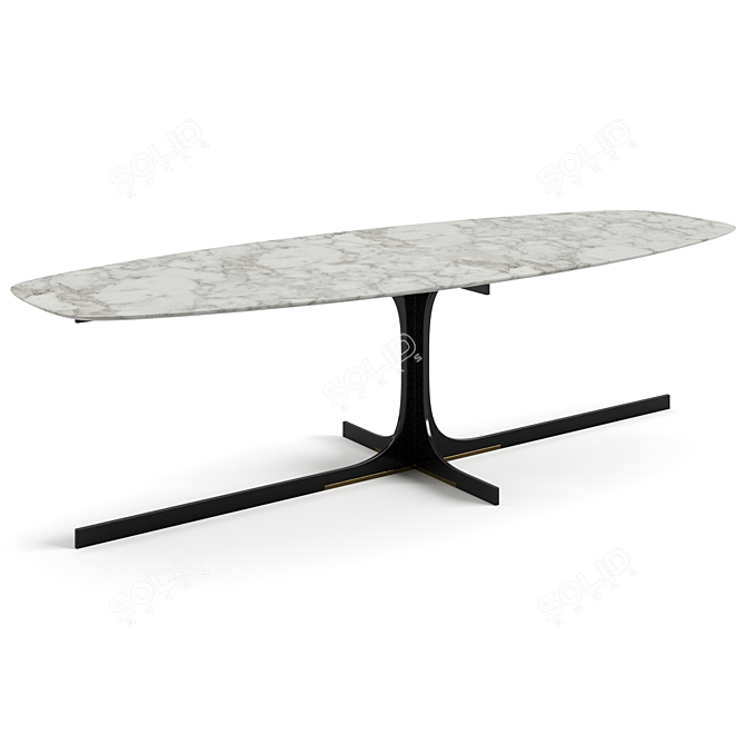 Stylish Janus Tables Set 3D model image 6