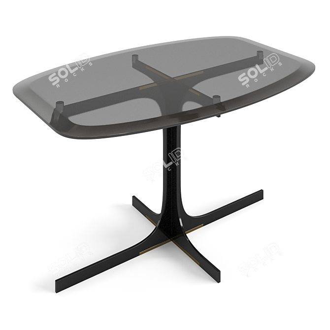 Stylish Janus Tables Set 3D model image 9