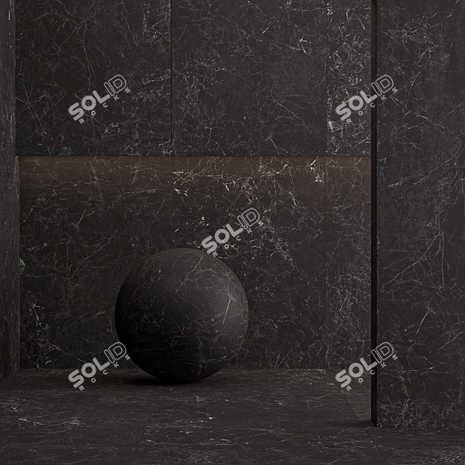 Large Format Laminam Ceramic Tile 3D model image 4