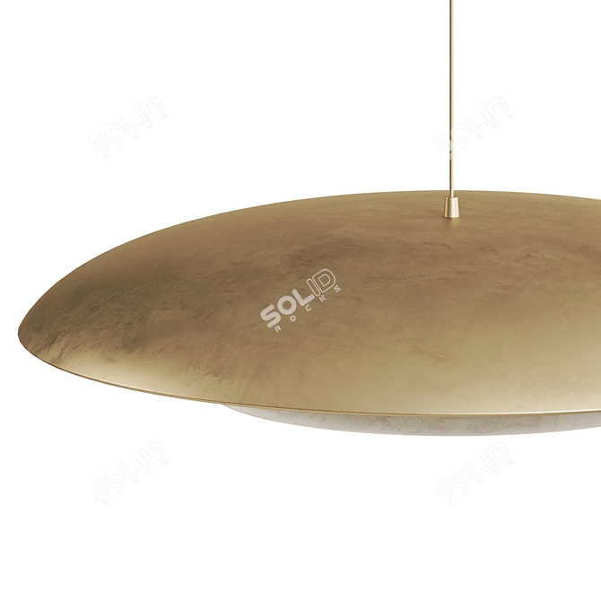 Modern Coral Dome Stone Bowl 3D model image 2