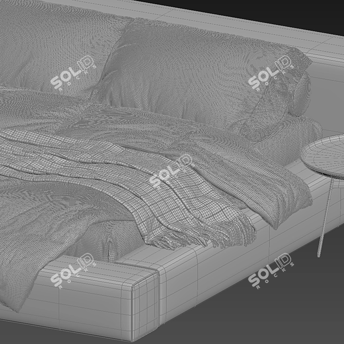 Extra Wall Bed by Living Divani 3D model image 4