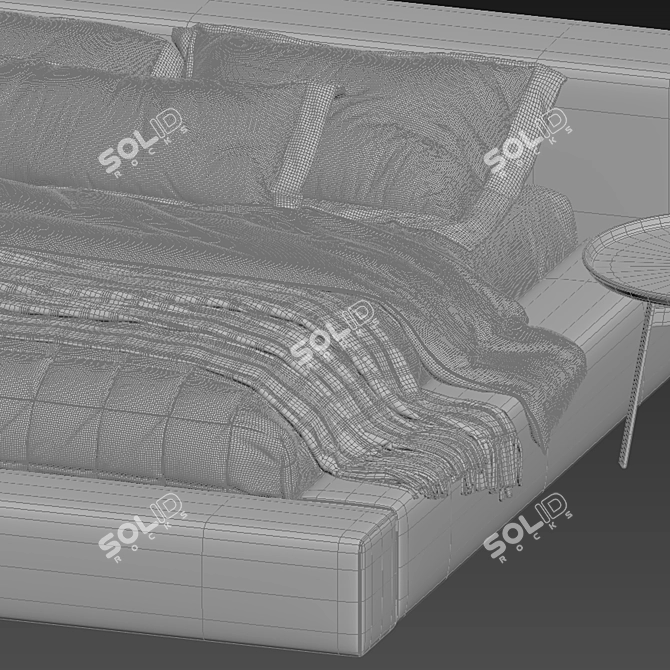 Extra Wall Bed by Living Divani 3D model image 5