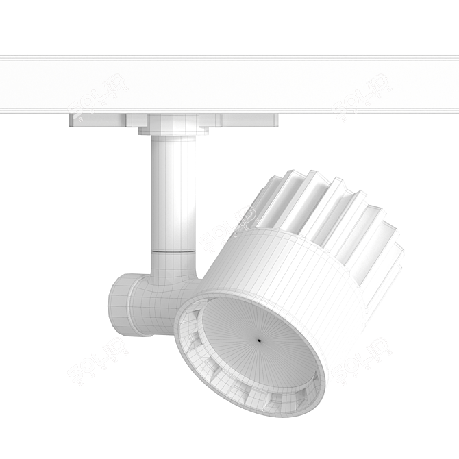 WHK-LED Exterminator Track Head 3D model image 2