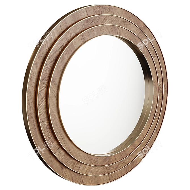 Atkinandthyme Ava Wall Mirror 3D model image 1