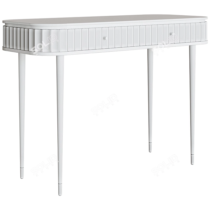 Atkinandthyme Flute Console Stand 3D model image 2