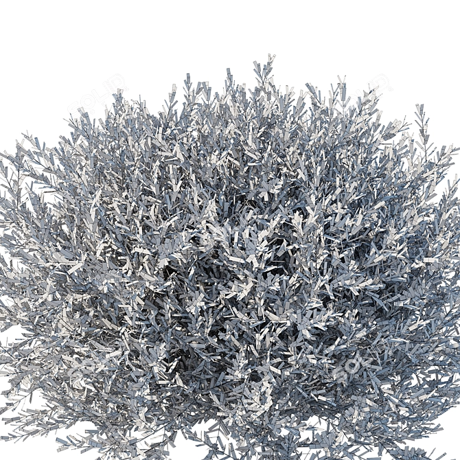 Modern Olive Little Ollie Fixture 3D model image 3