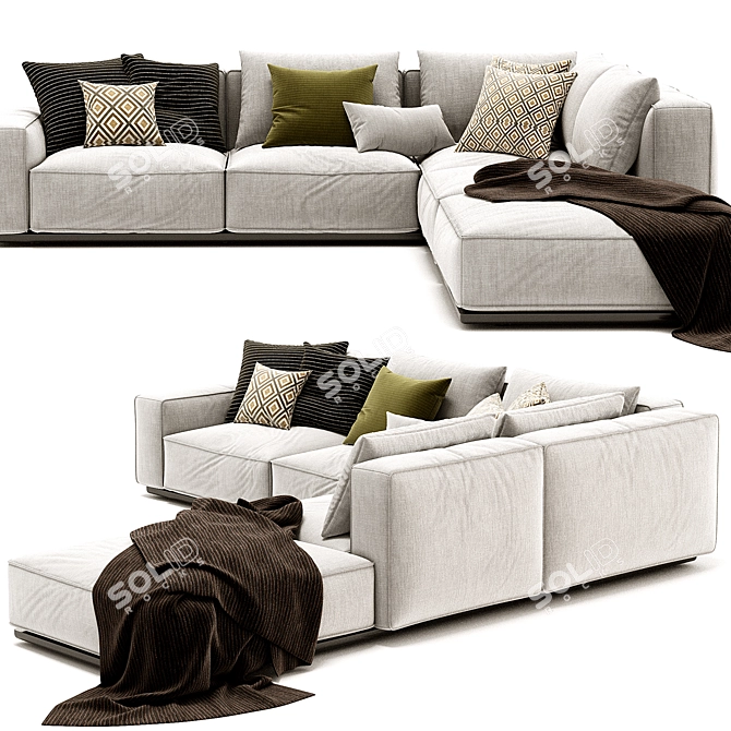 Arflex Marechiaro XIII MH3 3D Model 3D model image 2