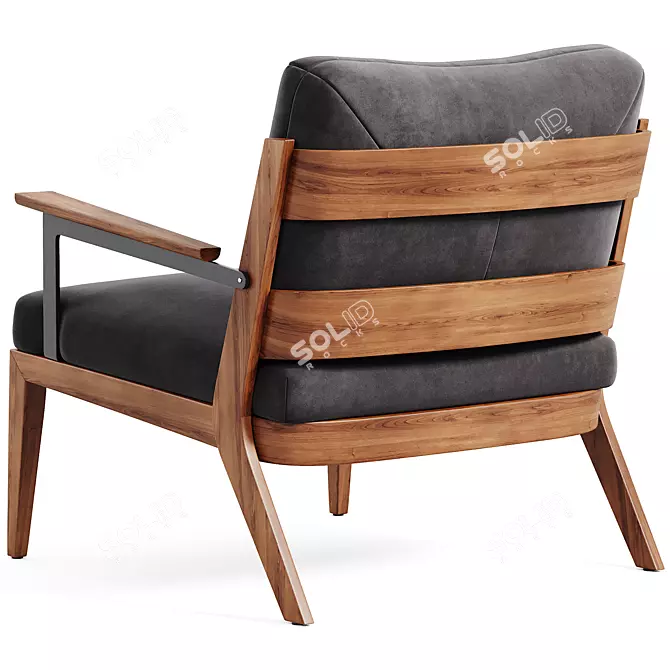 Modern EGE Armchair Design 3D model image 4