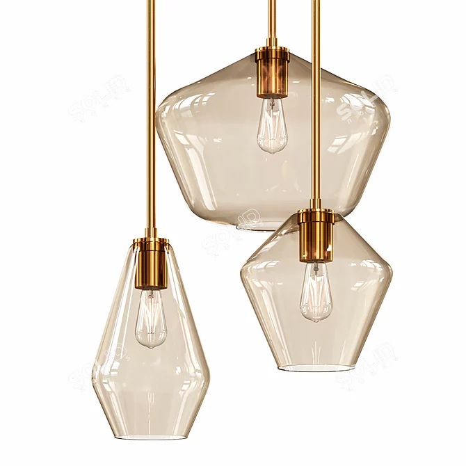 Refined Design Lamps Collection 3D model image 1