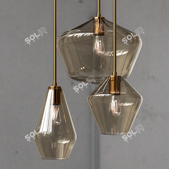 Refined Design Lamps Collection 3D model image 2