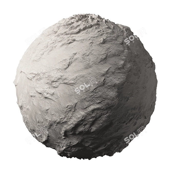 Rock Wall 3D Model Collection 3D model image 7