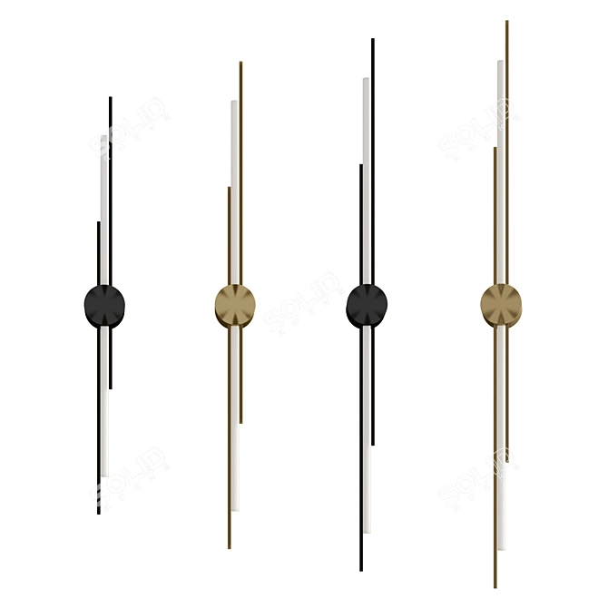 Sleek Lampatron TINUS Design 3D model image 1