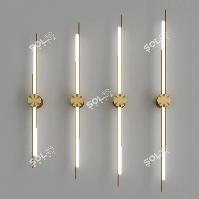 Sleek Lampatron TINUS Design 3D model image 2