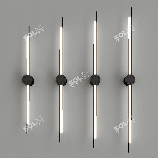 Sleek Lampatron TINUS Design 3D model image 3