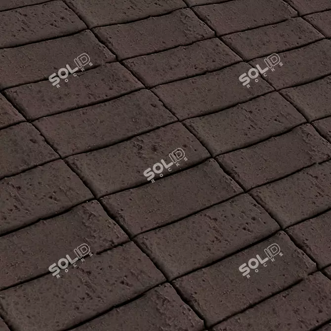 Arto Glazed Brick Texture Set 3D model image 7