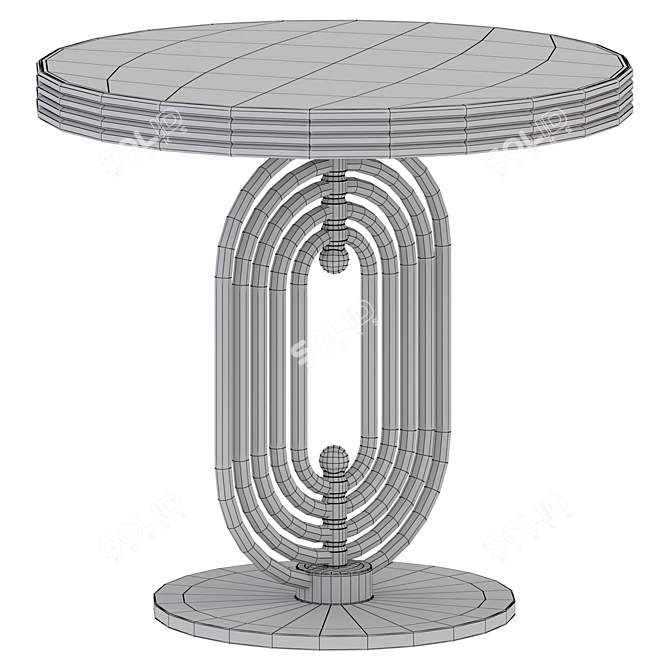 Elegant Turner Table Essential Home 3D model image 4