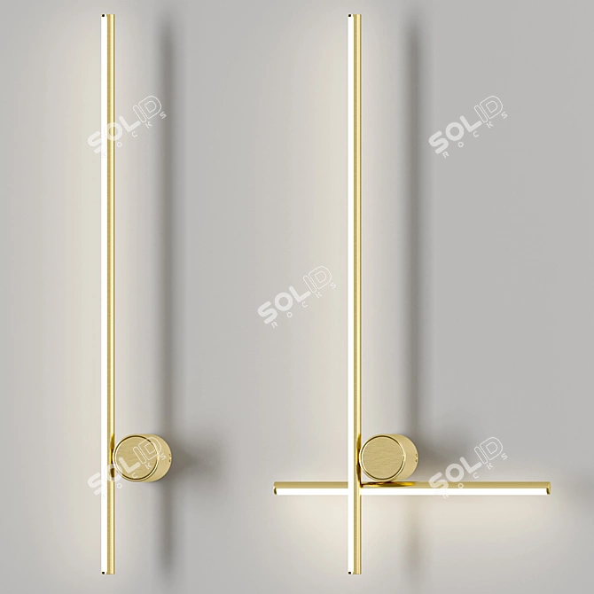 Flos Coordinates Modern Wall Lamps 3D model image 2