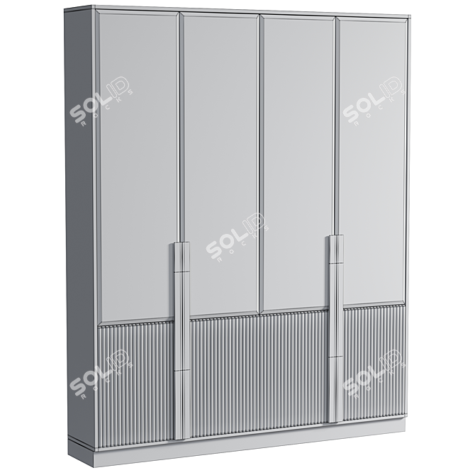 Modern Living Room Furniture Set 3D model image 3